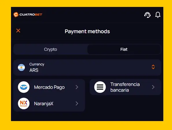 CuatroBet: tu casino online en Argentina image 3